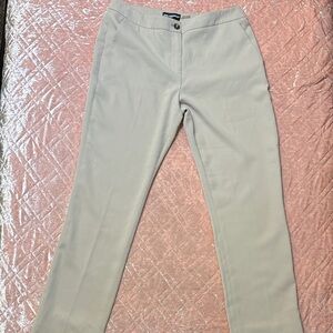 Karl lagerfeld Women's Light Tan Straight-Leg Trousers